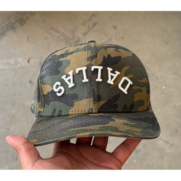 TRUE BRVND Brand Camo Adjustable Snapback Hat Cap - Picture 1 of 10